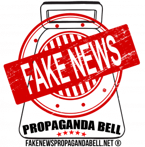 Fake News Propaganda Bell logo